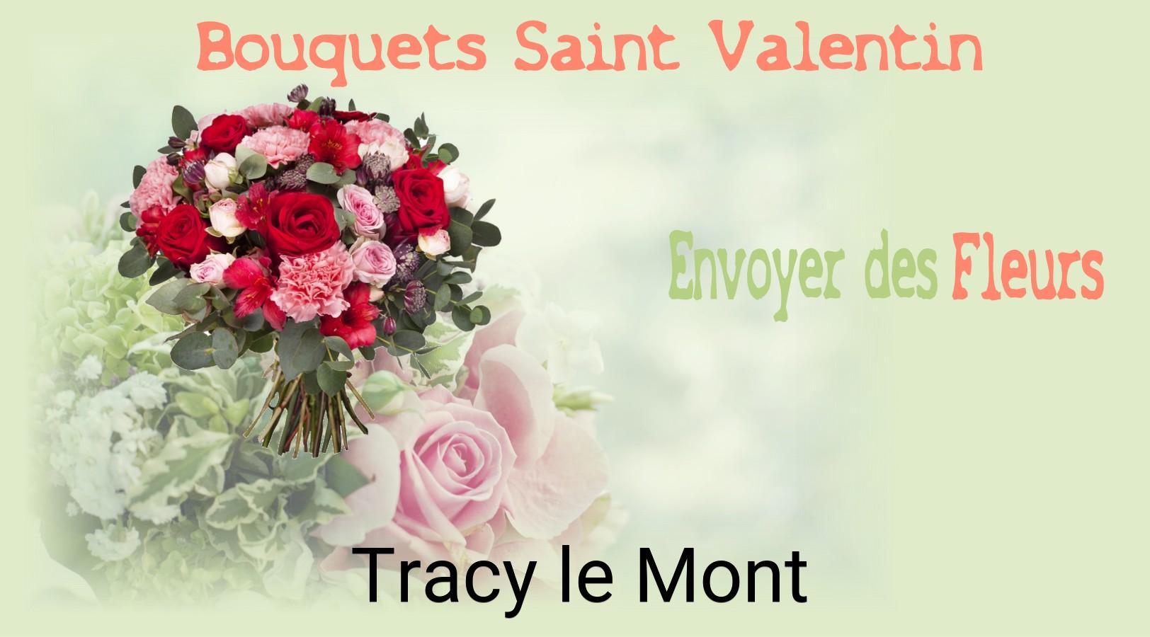 Roses de Saint-Valentin livrées à Tracy-le-Mont